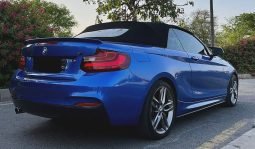 
										BMW 218i 2017 Blue full									